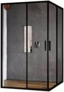 Бічна стінка RAVAK Blix Slim BLSRV2K-120 чорний+transparent X1XMG0300Z1